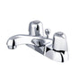 Gerber Plumbing - Gerber Classics 2H Centerset Lavatory Faucet w/ Metal handles w/ Pop-Up Hole & Stay 1.2gpm Chrome - Chrome