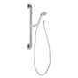 Gerber Plumbing - ADA Compliant Grab Bar w/ 2 Function Handshower 2.5gpm White - White