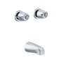Gerber Plumbing - Gerber Classics 2H Tub Fitting w/ Tub Spout 6'' Centers Chrome - Chrome