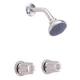 Gerber Classics Two Handle Sliding Sleeve Threaded Escutcheon Shower Only Fitting with IPS/Sweat Connections 1.75gpm Chrome