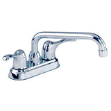 Allerton 2H Laundry Faucet 4'' Centers 8'' Spout 2.2gpm Chrome