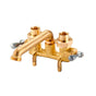 Gerber Plumbing - Gerber Classics 2H Clamp On Laundry Faucet w/ IPS/Sweat Connections -Threaded Spout Rough Brass - Rough Brass