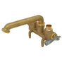 Gerber Plumbing - Gerber Classics 2H Clamp On Laundry Faucet w/ Direct Sweat Connections -No Threads on Spout Rough Brass - Rough Brass