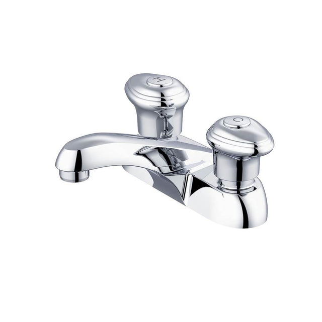 Gerber Plumbing - Gerber Hardwater 2H Centerset Lavatory Faucet Less Drain 1.2gpm Chrome - Chrome