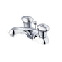 Gerber Plumbing - Gerber Hardwater 2H Centerset Lavatory Faucet w/ Metal Pop-Up Drain 1.2gpm Chrome - Chrome