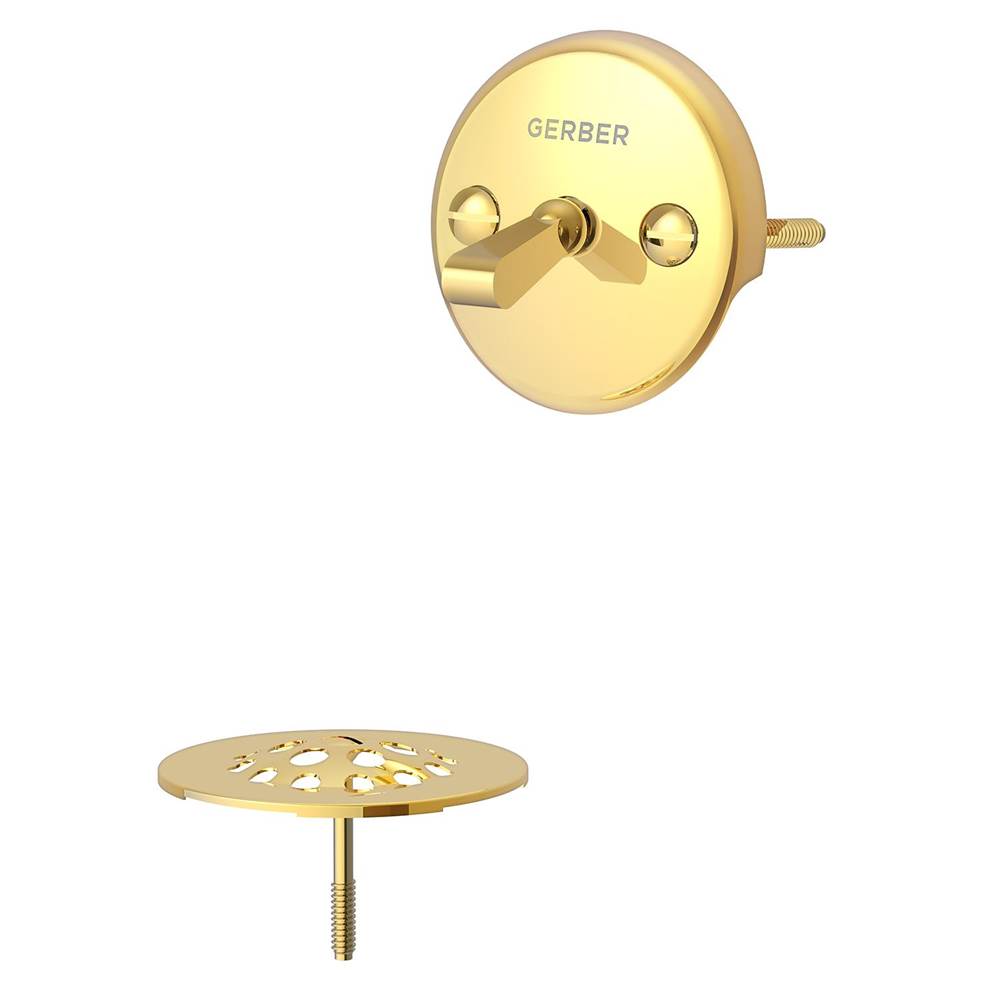 Gerber Plumbing - Gerber Classics Trip Lever Drain Trim Kit Polished Brass - Polished Brass PVD