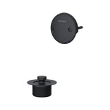 Gerber Plumbing - Gerber Classics Lift & Turn Drain Trim Kit Satin Black - Satin Black