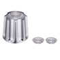 Gerber Plumbing - Large Handle w/ Screw & Button Short Broach Chrome - Chrome