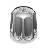 Gerber Plumbing - Fluted Metal Round Handle (07) - Large w/ Long Broach - Hot Chrome - Chrome
