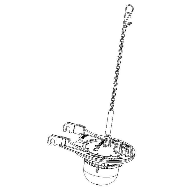 Gerber Plumbing - Flapper 3'' Diameter for Avalanche Elite Suites 1.28gpf and Viper 1.0gpf Tanks - No Finish