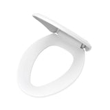 Gerber Plumbing - Elongated Slow Close Toilet Seat White - White