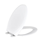 Elongated Slow Close Toilet Seat White