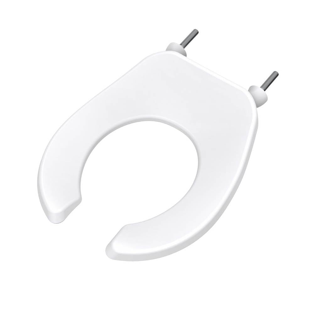 Gerber Plumbing - Round Front Standard Toilet Seat for PeeWee G0021601 White - White