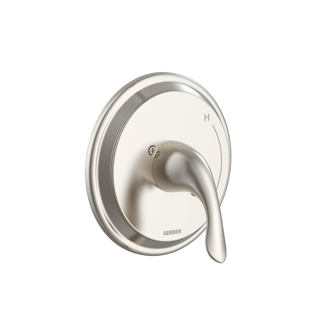 Gerber Plumbing - Viper 1H Valve Only Trim Kit & Treysta Cartridge Brushed Nickel - Brushed Nickel