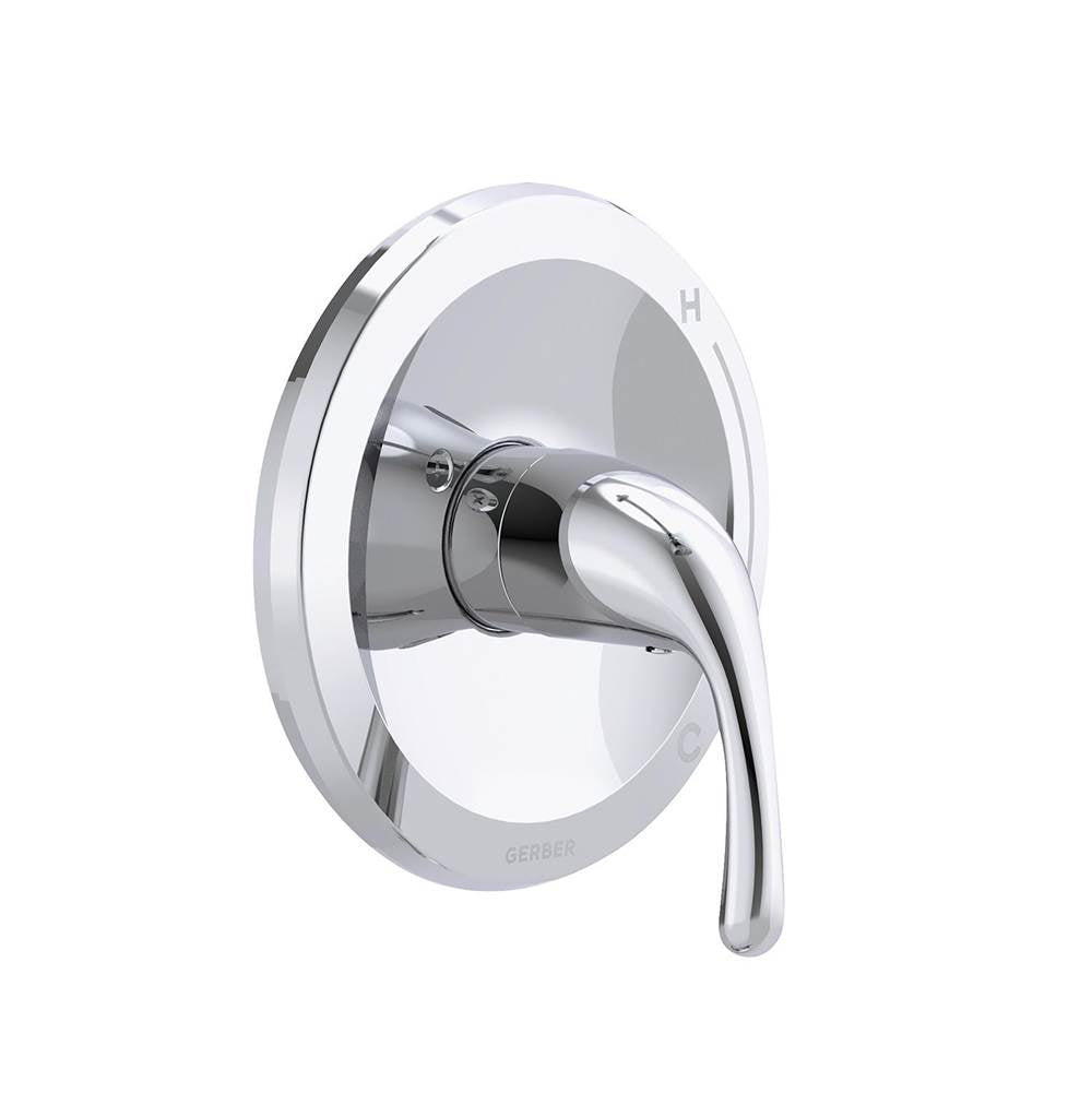 Maxwell 1H Valve Only Trim Kit & Treysta Cartridge Brushed Nickel