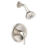 Gerber Plumbing - Maxwell 1H Shower Only Trim Kit & Treysta Cartridge 1.75gpm Brushed Nickel - Brushed Nickel