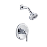 Gerber Plumbing - Maxwell 1H Shower Only Trim Kit & Treysta Cartridge 1.75gpm Chrome - Chrome