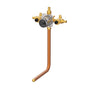 Gerber Plumbing - Treysta Tub & Shower Valve- Horizontal Inputs WITH Stops WITH Stub-out - Crimp Pex - Chrome