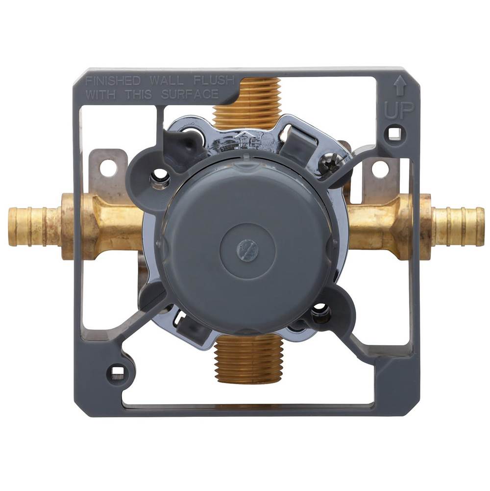 Treysta Tub & Shower Valve- Horizontal Inputs WITHOUT Stops- Crimp Pex