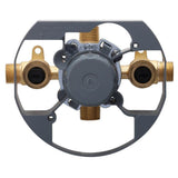 Treysta Tub & Shower Valve- Horizontal Inputs WITH Stops- IPS/Sweat