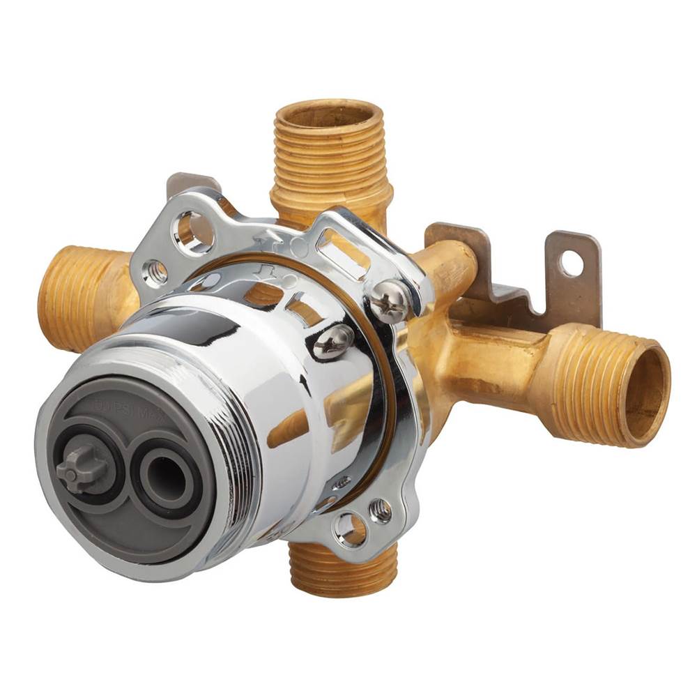 Gerber Plumbing - Treysta Tub & Shower Valve- Horizontal Inputs WITHOUT Stops- IPS/Sweat - Chrome