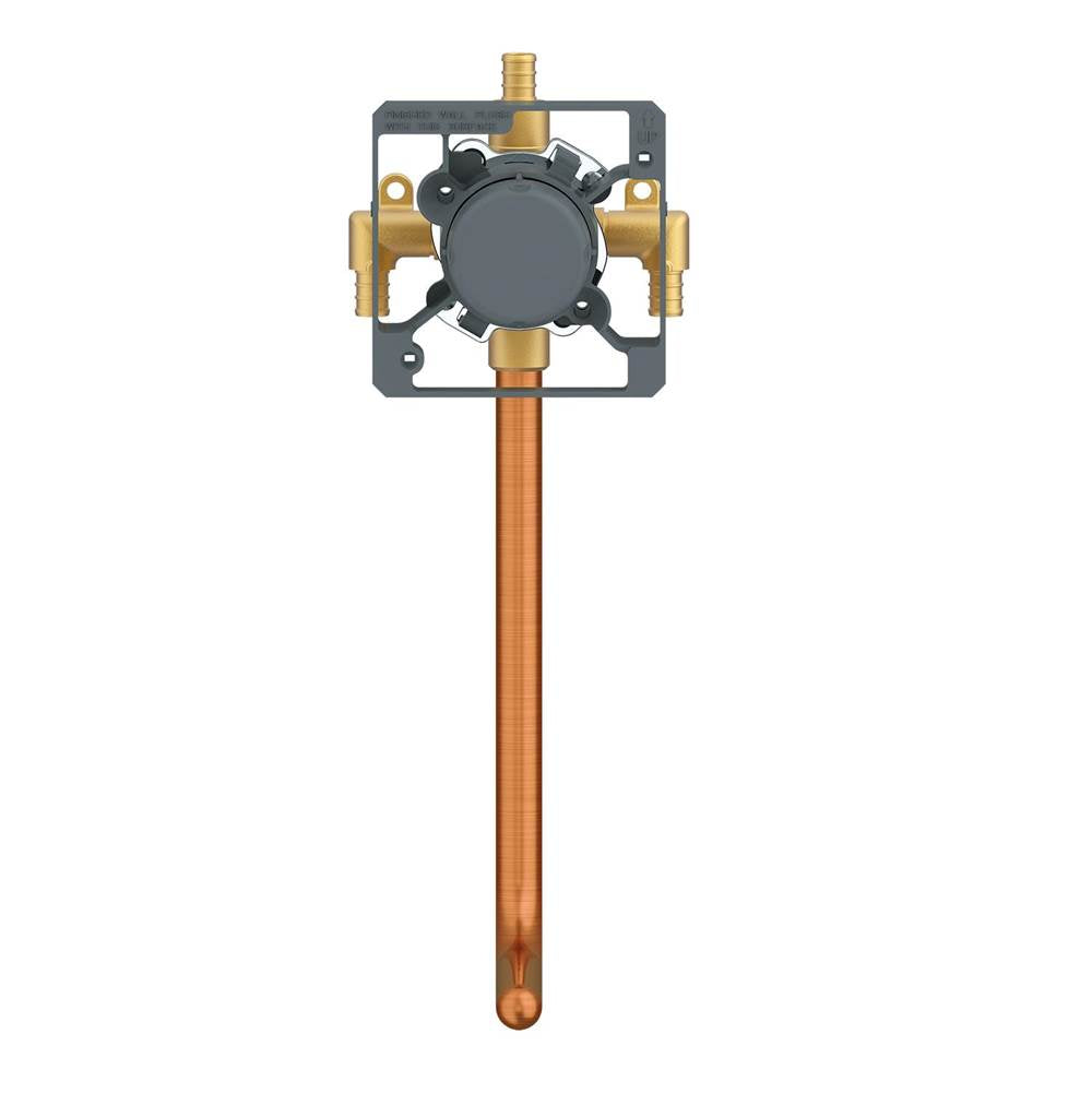 Treysta Tub & Shower Valve- Vertical Inputs WITHOUT Stops WITH Stub-Out- Crimp Pex