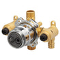 Gerber Plumbing - Treysta Tub & Shower Valve- Vertical Inputs WITH Stops- Cold Expansion Pex - Chrome