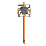 Treysta Tub & Shower Valve- Vertical Inputs WITHOUT Stops WITH Stub-Out- Cold Expansion Pex