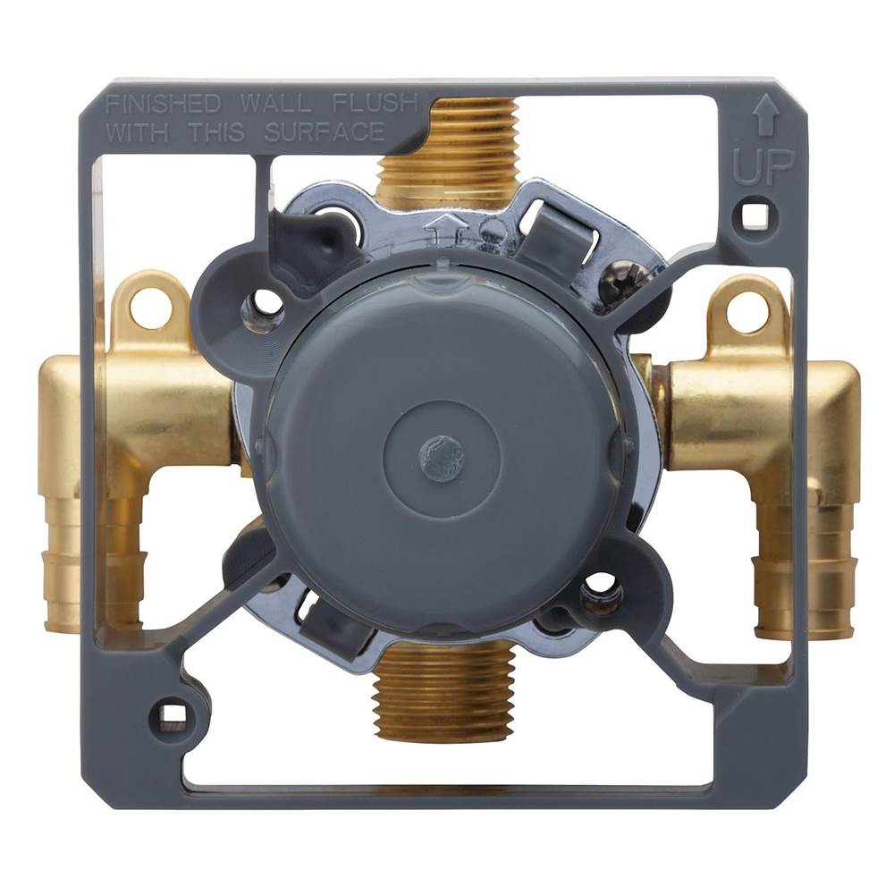 Treysta Tub & Shower Valve- Vertical Inputs WITHOUT Stops- Cold ExpansionPex