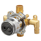 Gerber Plumbing - Treysta Tub & Shower Valve- Vertical Inputs WITHOUT Stops- Cold ExpansionPex - Chrome