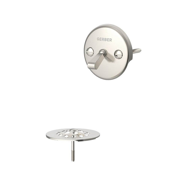 Gerber Plumbing - Gerber Classics Trip Lever Drain Trim Kit Brushed Nickel - Brushed Nickel