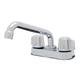 Gerber Plumbing - Gerber Classics Two Metal Fluted Handle Laundry Faucet with 6 Inch Swing Spout Chrome - Chrome