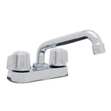 Gerber Classics Two Metal Fluted Handle Laundry Faucet with 6 Inch Swing Spout Chrome