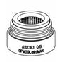 Gerber Plumbing - Aerator Kit 0.5gpm Spray Junior Male Vandal Proof Chrome - Chrome