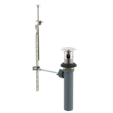 Gerber Plumbing - 1 1/4'' 50/50 Pop-Up Drain Assembly Brushed Nickel - Brushed Nickel
