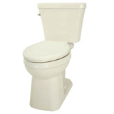 Gerber Plumbing - Elite 1.6gpf Simple CT ADA EL 12'' RI Combo: GAB2182809 Bowl w/ GAL2889009 Tank Biscuit - Biscuit