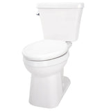 Gerber Plumbing - Elite 1.6gpf Simple CT ADA EL 10'' RI Combo: GAB21828 Bowl w/ GAL28895 Tank White - White