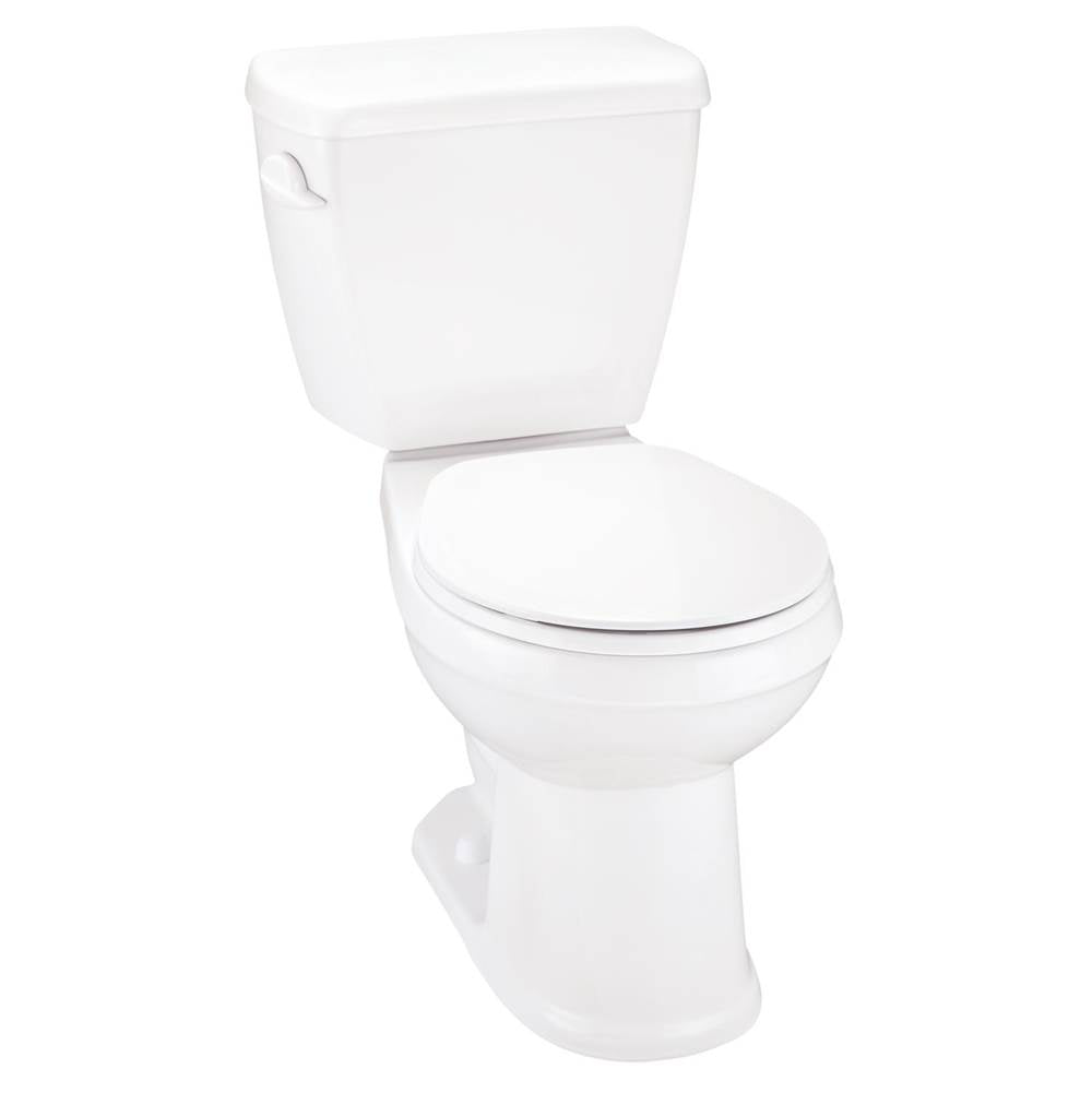 Avalanche 1.6gpf RF 10'' RI Combo: GAV21852 Bowl w/ GAV28895 Tank White