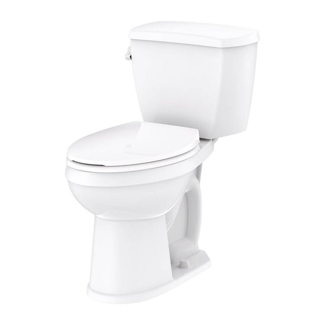 Gerber Plumbing - Avalanche 1.6gpf EL ADA 10'' RI Combo: GAV21828 Bowl w/ GAV28895 Tank White - White