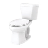 Gerber Plumbing - Avalanche 1.6gpf 12'' Rough-In Two Piece EL Combo: GAV31862 Bowl w/ GAV38890 Tank - White
