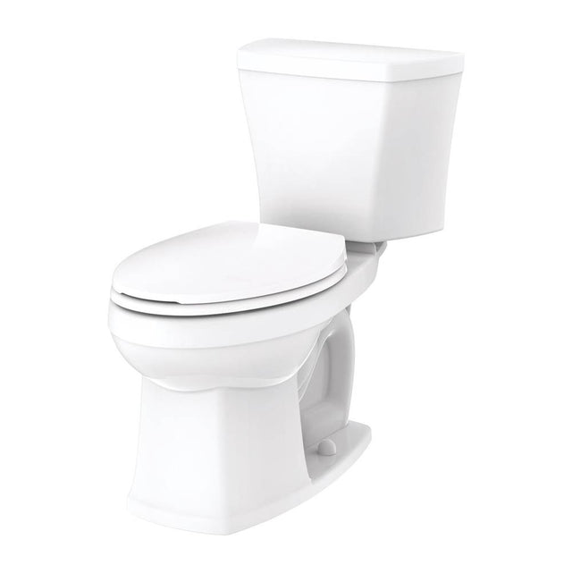 Gerber Plumbing - Avalanche 1.6gpf 12'' Rough-In Two Piece EL Combo: GAV31862 Bowl w/ GAV38890 Tank - White