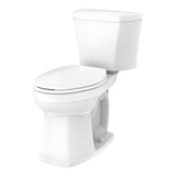 Gerber Plumbing - Avalanche 1.6gpf 12'' Rough-In Two Piece EL ADA Combo: GAV31828 Bowl w/ GAV38890 Tank - White