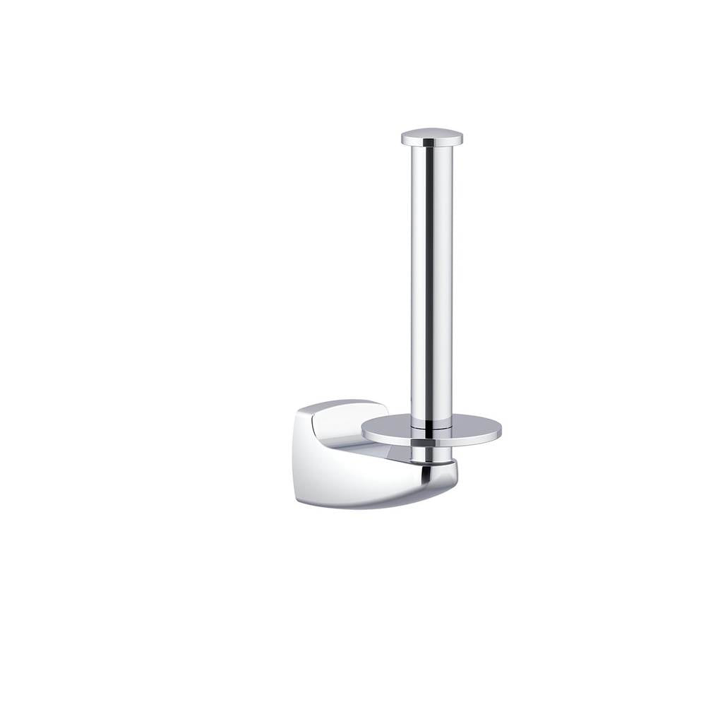 Gerber Plumbing - Gilde 1 Post Toilet Paper Holder Chrome - Chrome