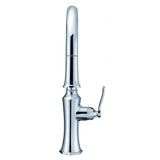 Draper 1H Kitchen Pull-Down Kitchen Faucet w/ Snapback 1.75gpm Chrome