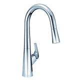 Vaughn 1H Pull-Down Kitchen Faucet w/ Snapback 1.75gpm Chrome
