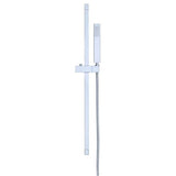 Versa Square 30'' Slide Bar Assembly w/ Single Function Rectangular Handshower 1.75gpm Chrome