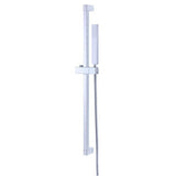 Versa Square 30'' Slide Bar Assembly w/ Single Function Rectangular Handshower 1.75gpm Chrome