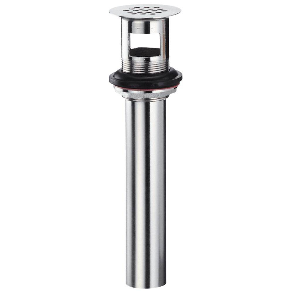 Gerber Plumbing - 1 1/4'' Metal Grid Strainer Assembly with Overflow Brushed Bronze - Brushed Bronze
