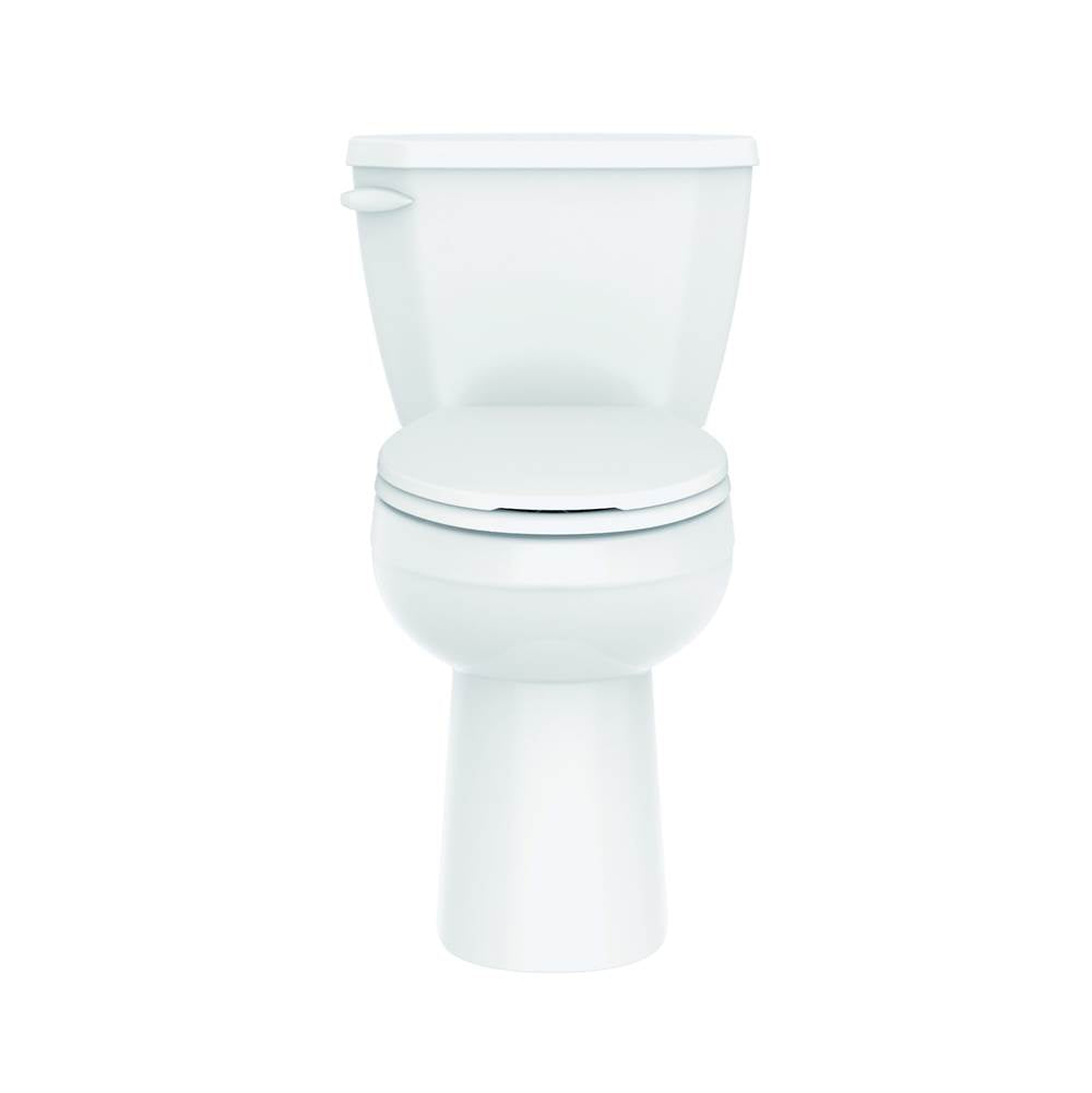 Viper 1.0gpf Floor Mount Back Outlet ADA Compact EL 12'' RI Combo: GWS21575 Bowl w/ GWS28575 Tank White