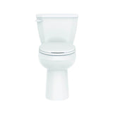 Viper 1.0gpf Floor Mount Back Outlet ADA Compact EL 12'' RI Combo: GWS21575 Bowl w/ GWS28575 Tank White